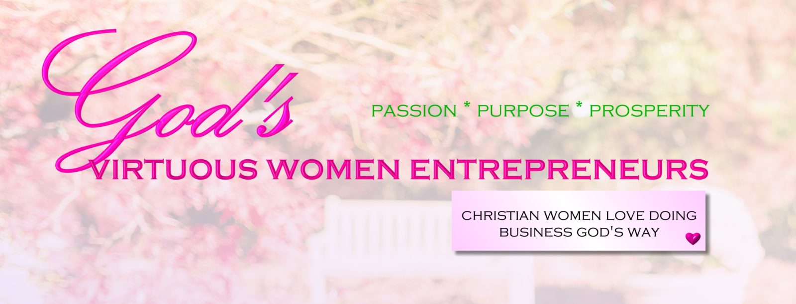 God's Virtuous Women Entrepreneurs
