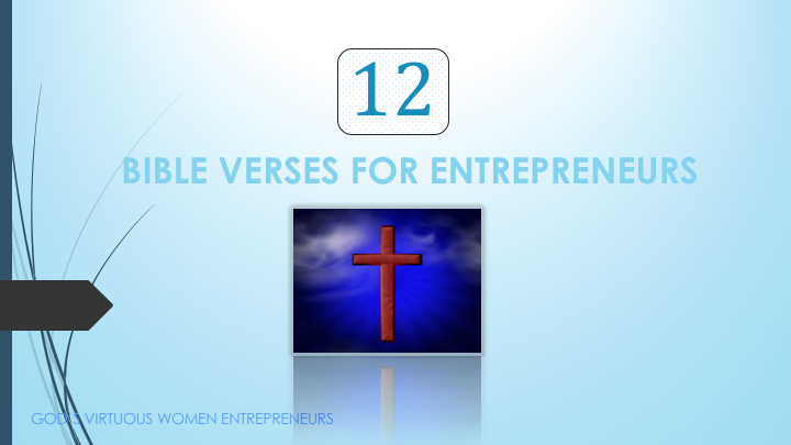 12 Scriptures for Christian Women Entrepreneurs